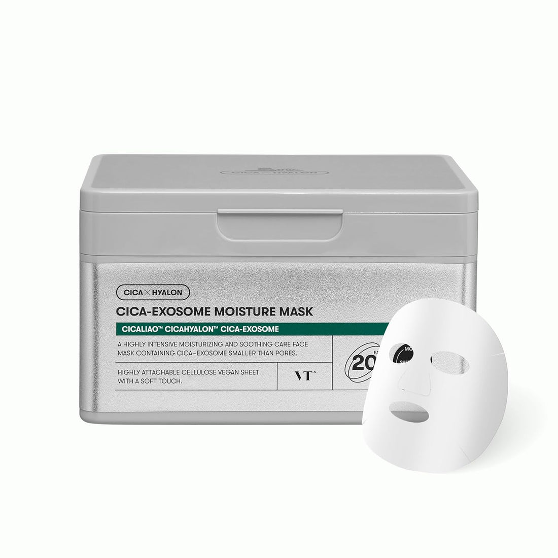 Cica Exosome Moisture Mask - 20pcs
