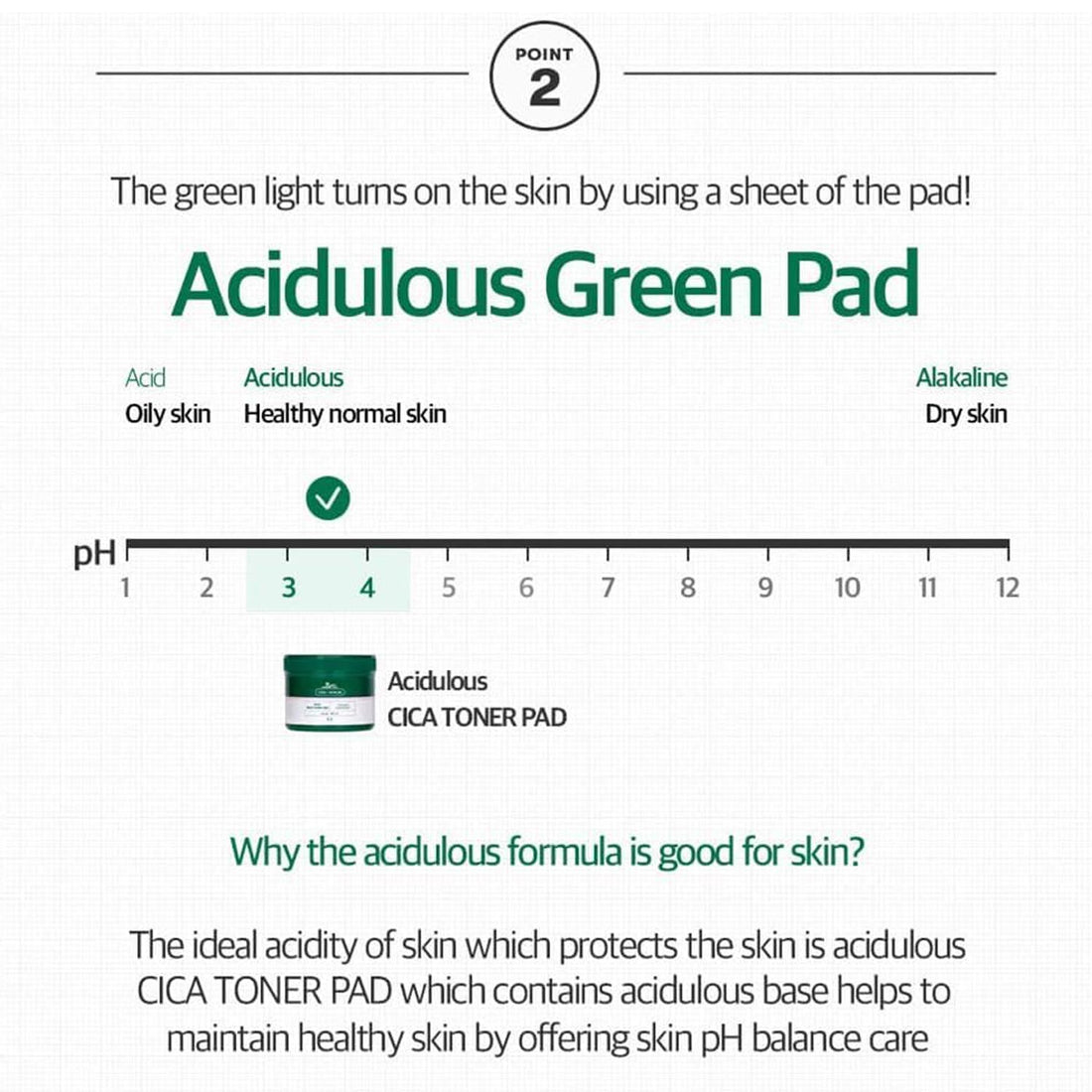 CICA Mild Toner Pad - 60 pads