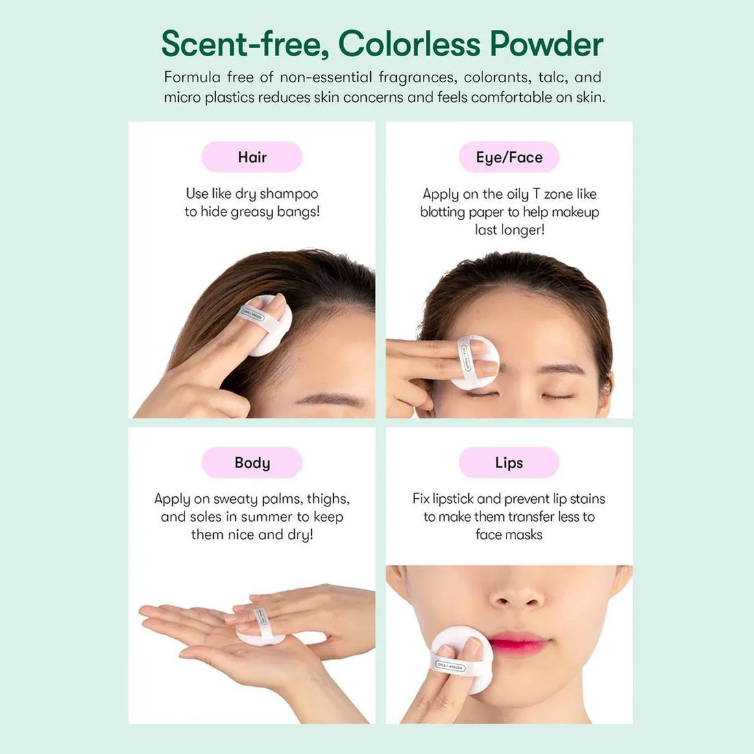 Cica No Sebum Mild Powder