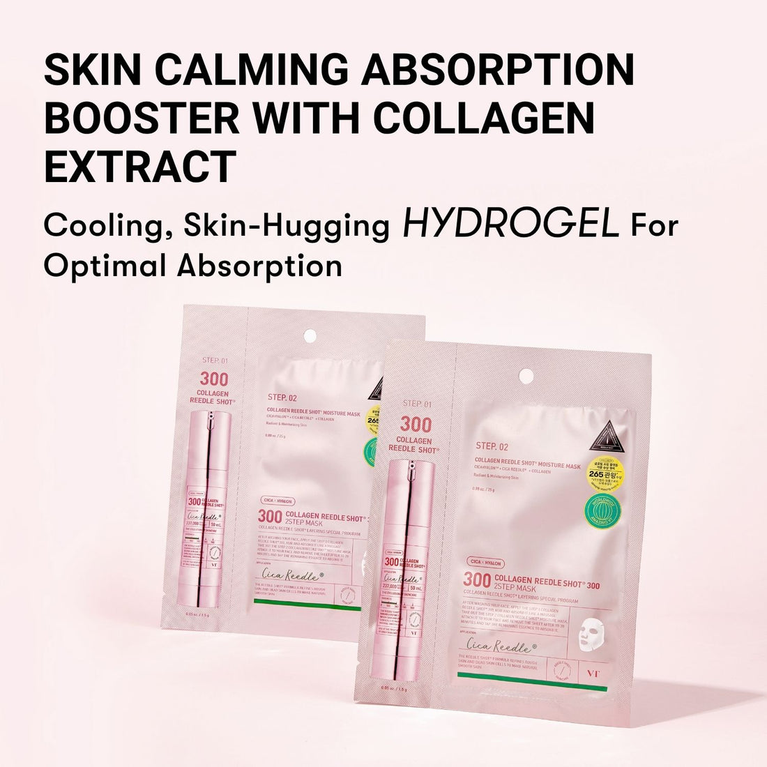 Collagen Reedle Shot 300hL 2-Step Mask