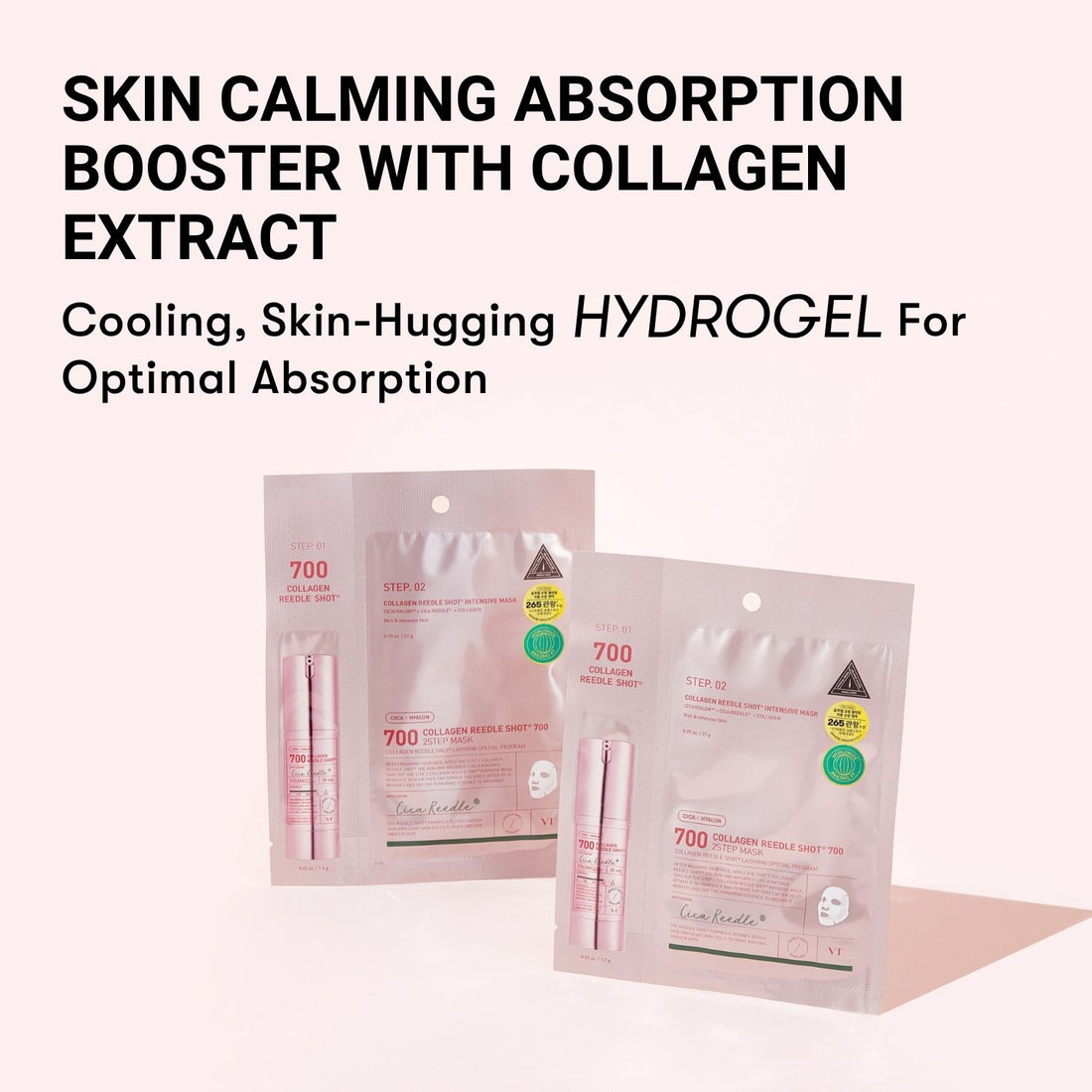 Collagen Reedle Shot 700hL 2-Step Mask
