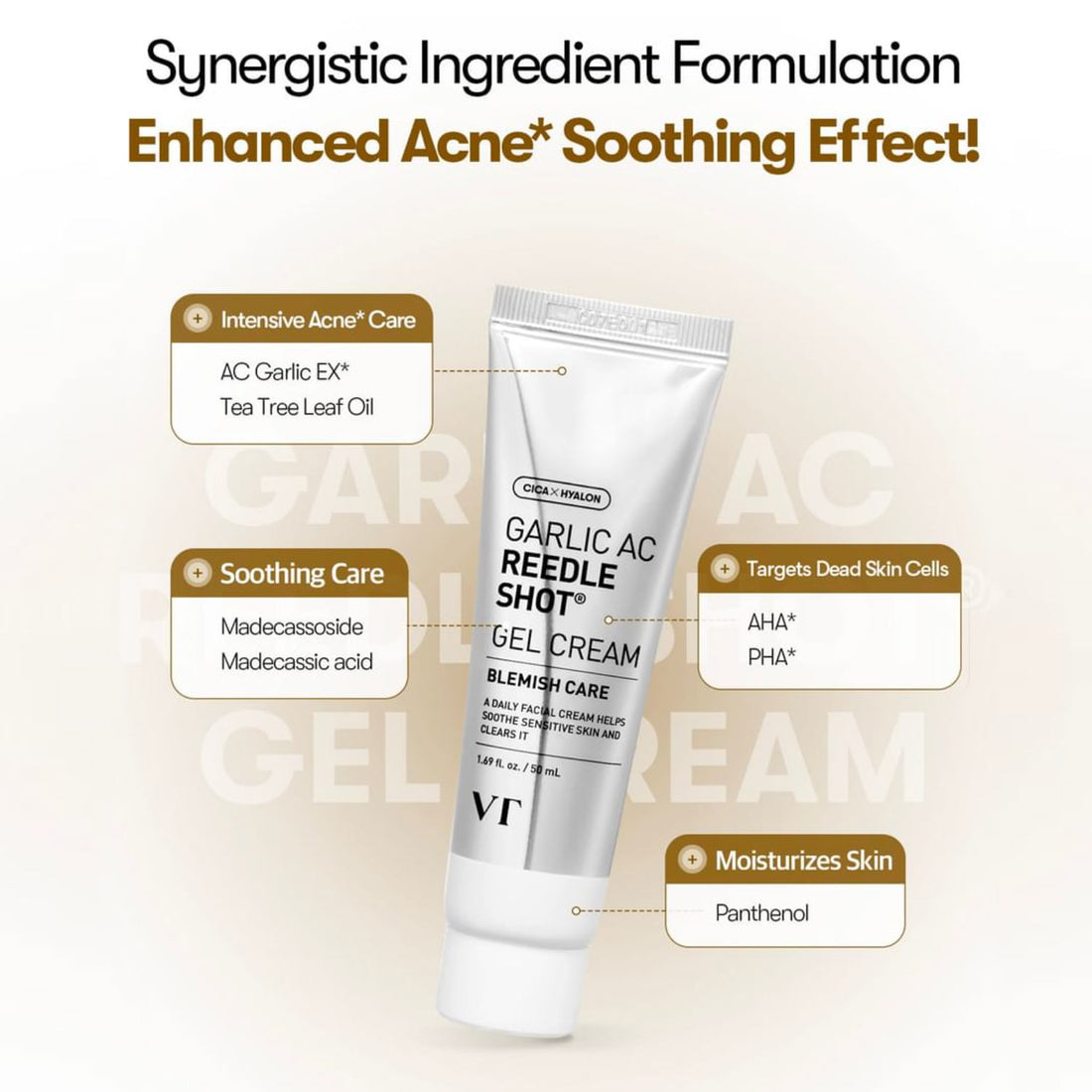 Garlic AC Reedle Shot Gel Cream