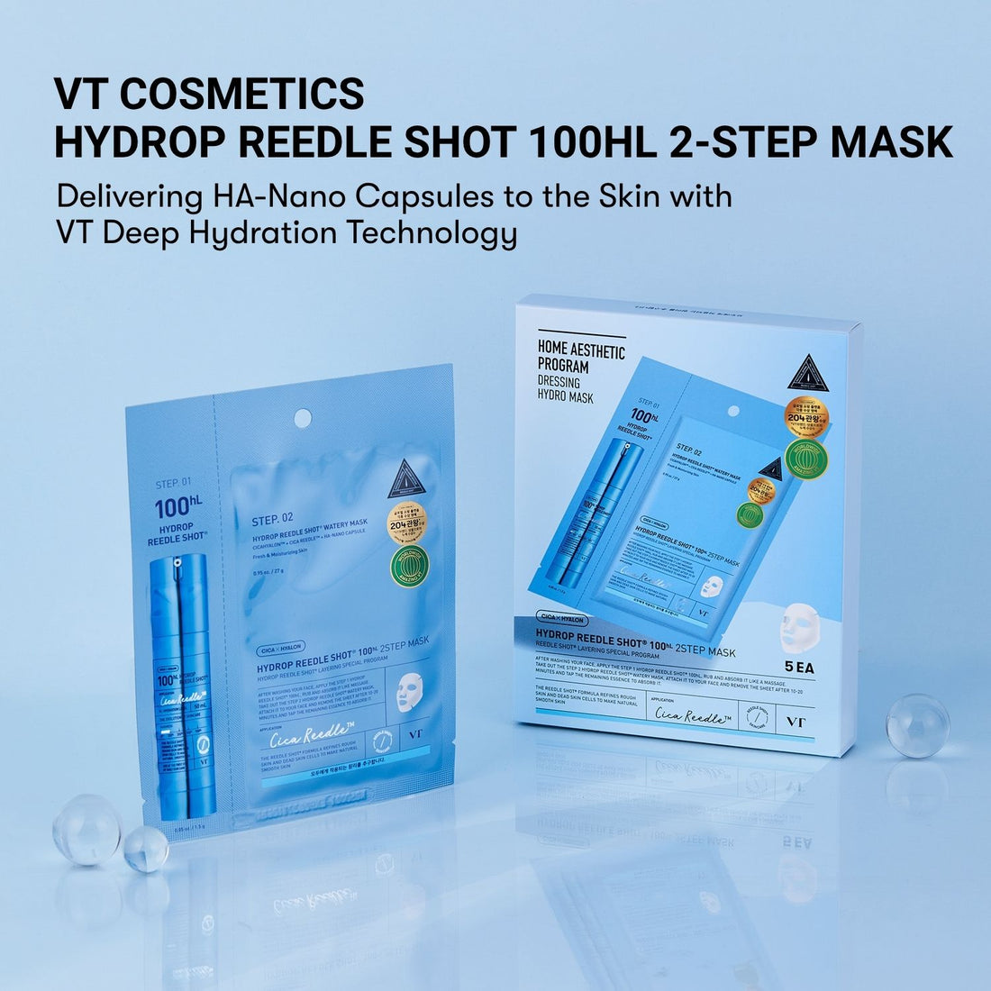 Hydrop Reedle Shot 100 2 Step Mask