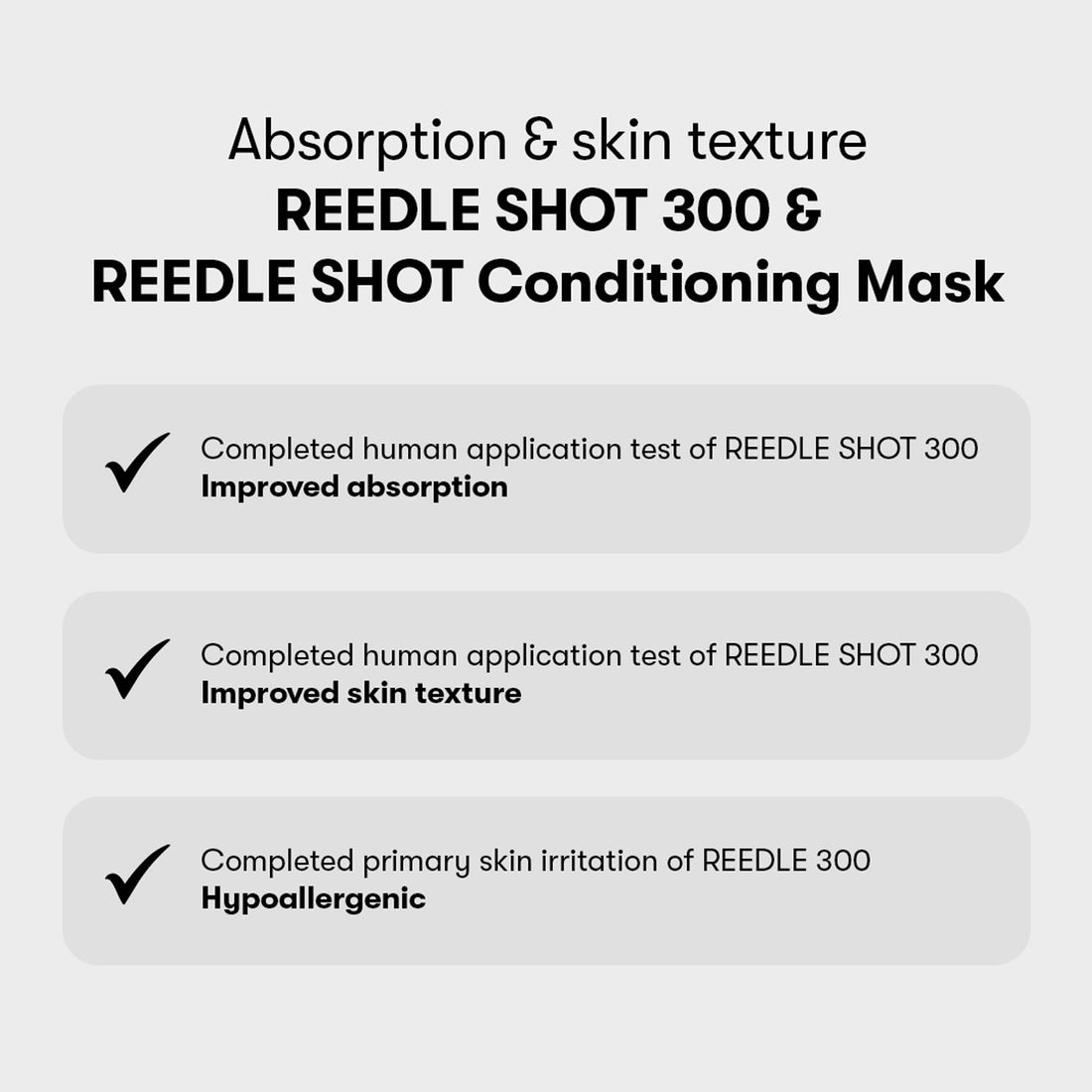Reedle Shot 300 2 Step Mask