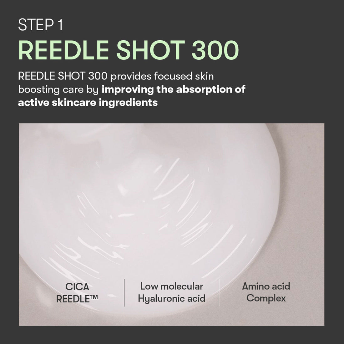 Reedle Shot 300 2 Step Mask