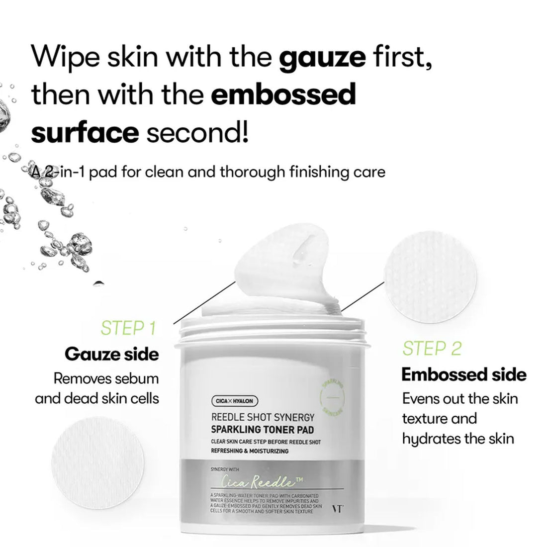 Synergy Sparkling Toner Pad - 80 pads