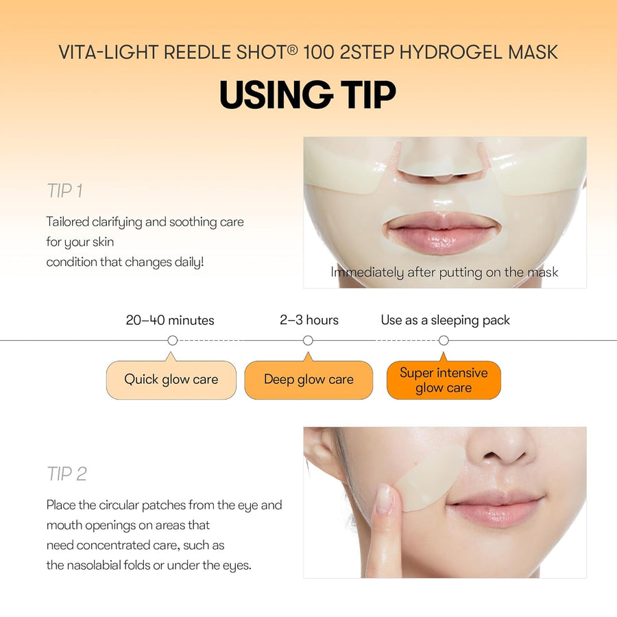 Vita-Light Reedle Shot 100 2 Step Hydrogel Mask